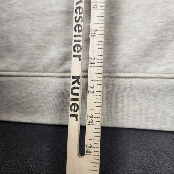 Patagonia Ahnya Pullover Womens Medium Beige Quarter Zip Sweatshirt Pockets - Picture 8 of 10